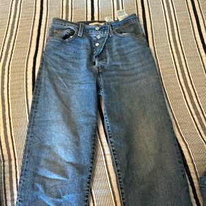 Levi’s ribcage straight ankle